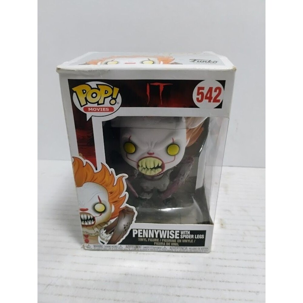 FUNKO POP! MOVIES IT PENNYWISE WITH SPIDER LEGS #542 NIB NEW IN BOX READ DESC!!